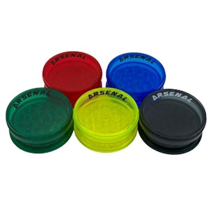Smoke Arsenal - Arsenal Clear Neon 60mm 3-Pc Acrylic Grinder