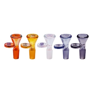 Smoke Arsenal - 14mm Cheech Electroplated Bowl - Assorted Colors