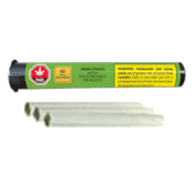 Green Congo 3 x 0.5g Pre-Rolls by High Quadz