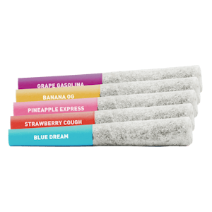 Claybourne - Flight Pack 5 x 0.5g Infused Pre-Rolls