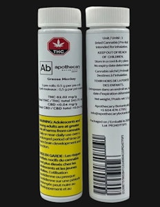 Apothecary Botanicals - Grease Monkey - 0.5g x 3
