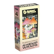 G-Rollz 4x Russian Cream Flavored Hemp Wraps
