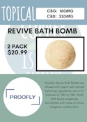 PROOFLY - 2PK REVIVE BATH BOMB