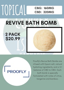 PROOFLY - PROOFLY - 2PK REVIVE BATH BOMB