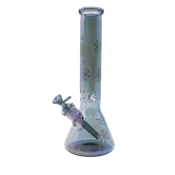 14" Chrome Finish with Snowflake Design