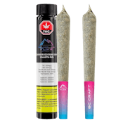 3 x 0.5g - COSMIC CHERRY DIAMOND BLAZE INFUSED PRE-ROLLS BY VALHALLA FLWR