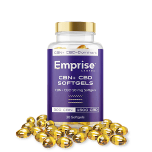 Emprise Canada - CBN+ CBD 30 x 0.32g Soft Gels