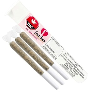 Freedom Cannabis - Freedom Cannabis - The Nomad 3 x 0.5g Pre-Rolls
