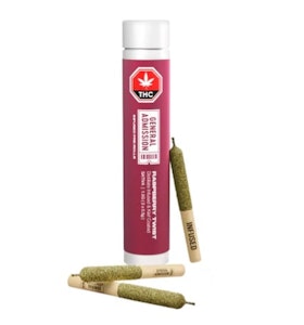 General Admission - General Admission - Raspberry Twist (3x0.5g)