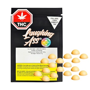 Laughing Ass - Full Spec Dimes 18x10mg THC Infused Cocoa Butter
