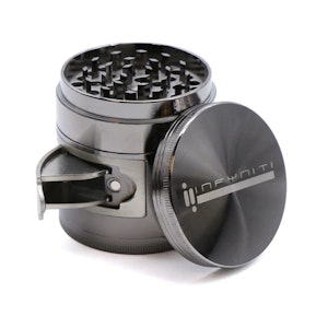 Infyniti - Infyniti Brand Zinc Grinder w/ Unique Drawer - Black Nickel