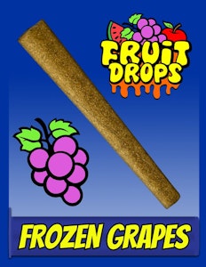 Fruit Drops - Frozen Grapes Blunt 1x1g Pre-Rolls