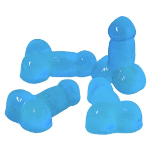 Censored Edibles - Censored Edibles | Blue Raspberry Penis Gummies-4 Pack