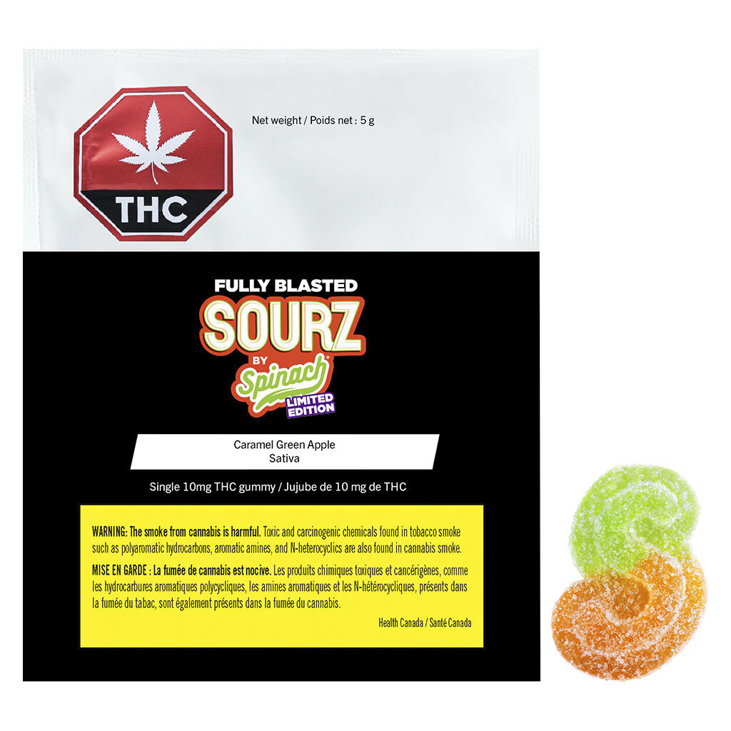 Spinach | Fully Blasted Caramel Green Apple Gummy-1 Pack