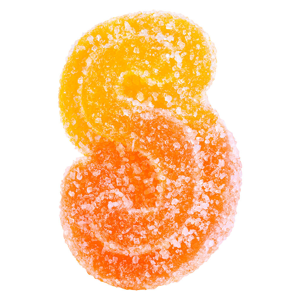 Spinach | Fully Blasted Peach Orange 1:1 THC CBD Gummy-1 Pack