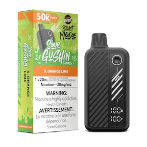 Flavour Beast Beast Mode Max 2 | 50k - Sour Gushin S. Orange Lime