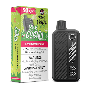 Flavour Beast Beast Mode Max 2 | 50k - Sour Gushin S. Strawberry Kiwi