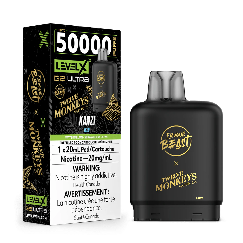Level X Flavour Beast G2 Ultra Pod | 50k - Kanzi Iced Main Image