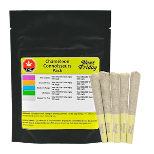 Next Friday - Chameleon Connoisseurs Pack 5 x 0.5g Pre-Rolls - Next Friday
