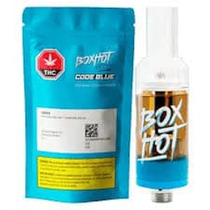 BoxHot - BOXHOT Code Blue Hybrid 1.2g Prefilled Vape Cartridge