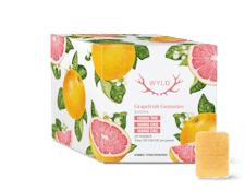Multipack of 10 Grapefruit 1:1:1 THC:CBG:CBC Gummies by Wyld