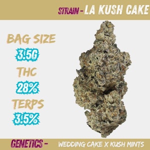 1964 - LA Kush Cake- 1964 Flower ( Wedding Cake and Kush Mints)