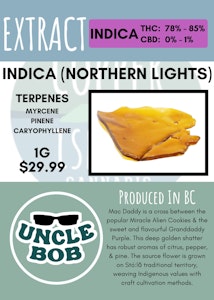 Uncle Bob - UNCLE BOB - SHATTER INDICA (ROTATIONAL)