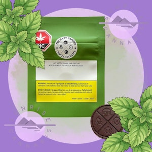 The Hazy Camper - HAZY MINT THC ORGANIC DARK CHOCOLATE - THE HAZY CAMPER