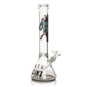 Smoking Cat Distribution  - Cheech and Chong - 15" Can I Be Blunt Beaker Bong