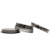 Transparent 61mm 3-Pc Acrylic Grinder