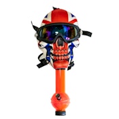 Skiing Skull Mask Bong
