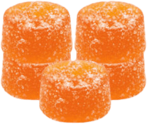 Leisure Club - Sour Peach Live Rosin Gummies 2x5mg | 10mg THC