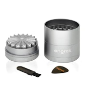 Ongrok - 5pc Toothless Grinder w/ Storage (Gun-Metal)