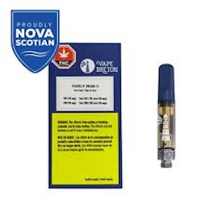 Vape Breton - Peaches N' Dreams 1:1 THC:CBD