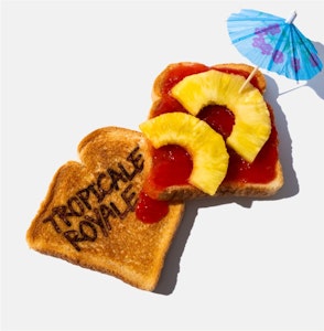 Super Toast - Tropicale Royale Toasters 5 x 0.5g Kief Coated and Distillate Infused Pre-Rolls by Super Toast