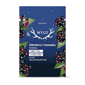 Wyld Multipack of 10,  Elderberry 2:1 THC:CBN (100mg THC:50mg CBN) Soft Chews