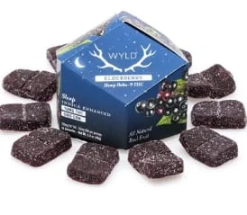 WYLD - WYLD Real Fruit Elderberry | THC:CBN 10 Pk Gummies | Rest Main Image
