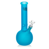 Red Eye Glass | 12" Frosted Pink Bubble Bong - Assorted Colours-each