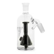 Red Eye Glass | 14mm 45 Degree "Bong in a Bottle" Ash Catcher-Black