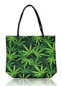 Techno Jute Tote Bag-Leaf