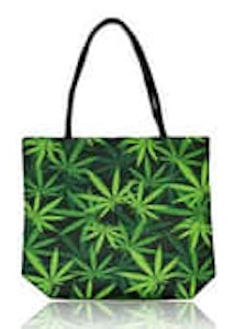 Techno - Techno Jute Tote Bag-Leaf