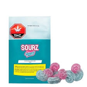 Spinach - Multipack of 5, Fully Blasted Blue Raspberry Watermelon 1 x 10mg Soft Chews