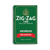 Zig Zag - Green Wetproof - Single Wide 1 1/4"-each