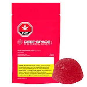 Deep Space - Propulsion Sour Strawberry Void (THC+Caffeine) 1pk