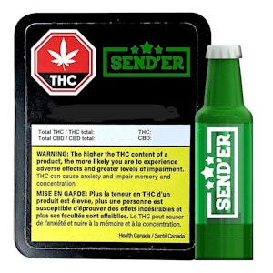 SEND'ER - Grapefruit Bullrider Cider 1.25g Prefilled Vape Cartridge