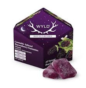 Wyld - BOYSENBERRY REAL FRUIT THC:CBD:CBN