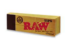 RAW - UNBLEACHED TIPS  - 50/pack