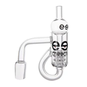 CHEECH 14mm Diamond Knot Loop Recycler Quartz Banger