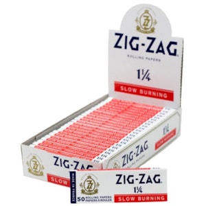 SMOKE ARSENAL - ZIG ZAG White 1 1/4 Slow Burning Rolling Papers