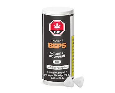 Indiva Blips - 55 THC TABLETS 10MG